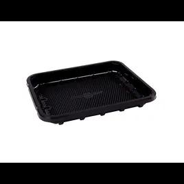 EZ-Tray 8D Meat Tray 10.25X8.25X1.25 IN APET Deep Black Rectangle Honeycomb 200/Case