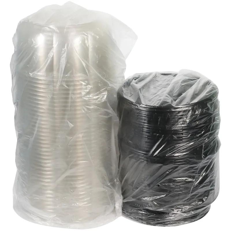 RoseDome Cake Container & Lid Combo With Dome Lid 11X5.25 IN PET Clear Black Round 40/Case