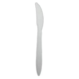 Knife PP White Medium Weight 1000/Case