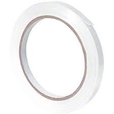 Tape 0.375IN X180YD White PVC 1/Each