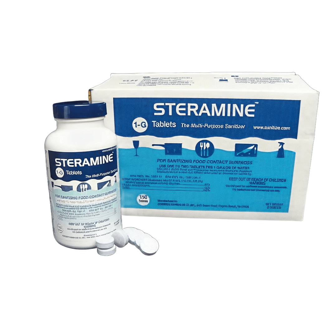 Steramine 1-G (Sanitabs) Sanitizer Tablet Quat 6/Case