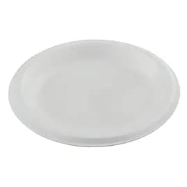 Plate 10.25 IN Polystyrene Foam White Laminated 500/Case