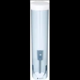 San Jamar Cup Dispenser 3.25X16 IN HIPS Frosted Blue Self-Adjusting 1/Case