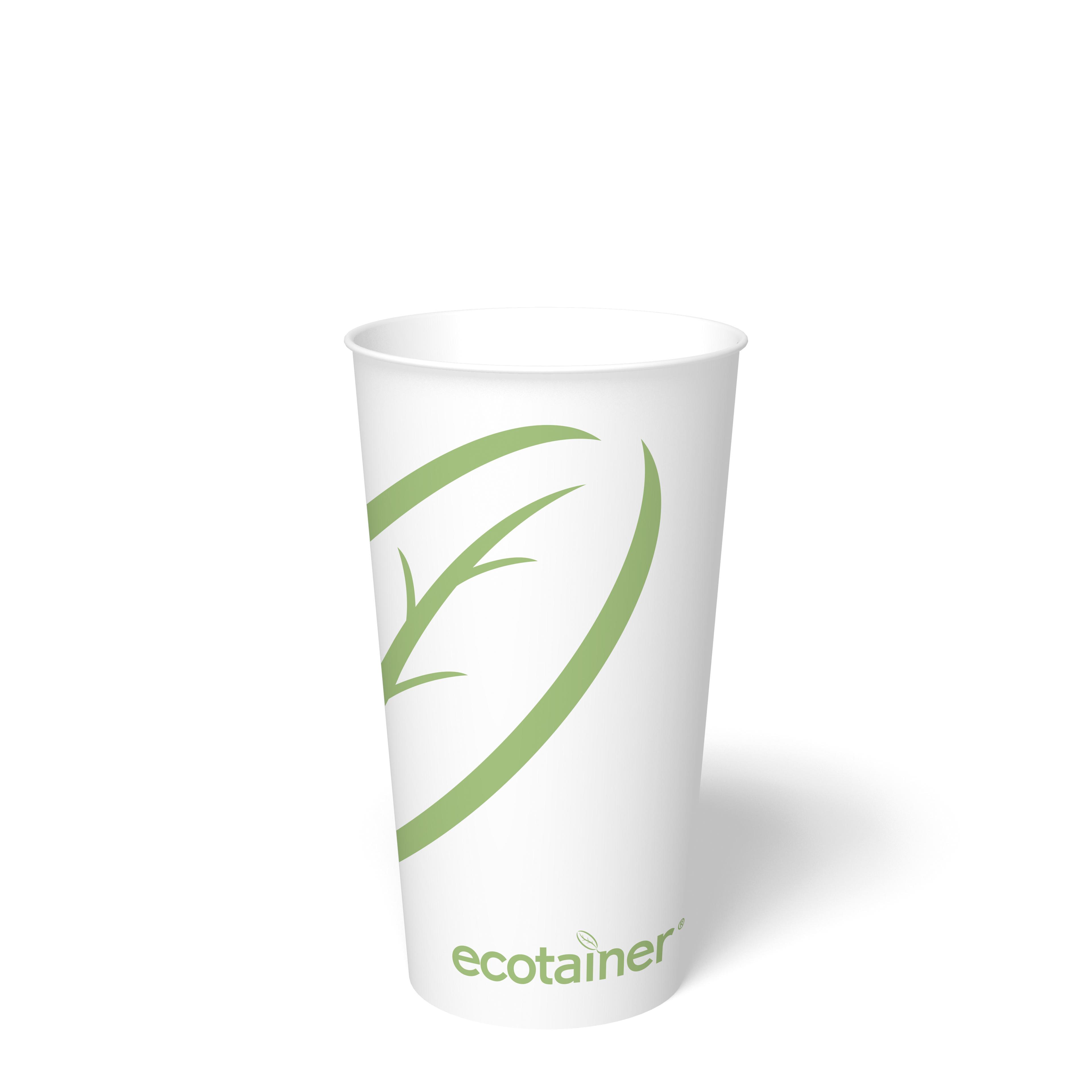 ecotainer Hot Cup 20 OZ Paper PLA 800/Case