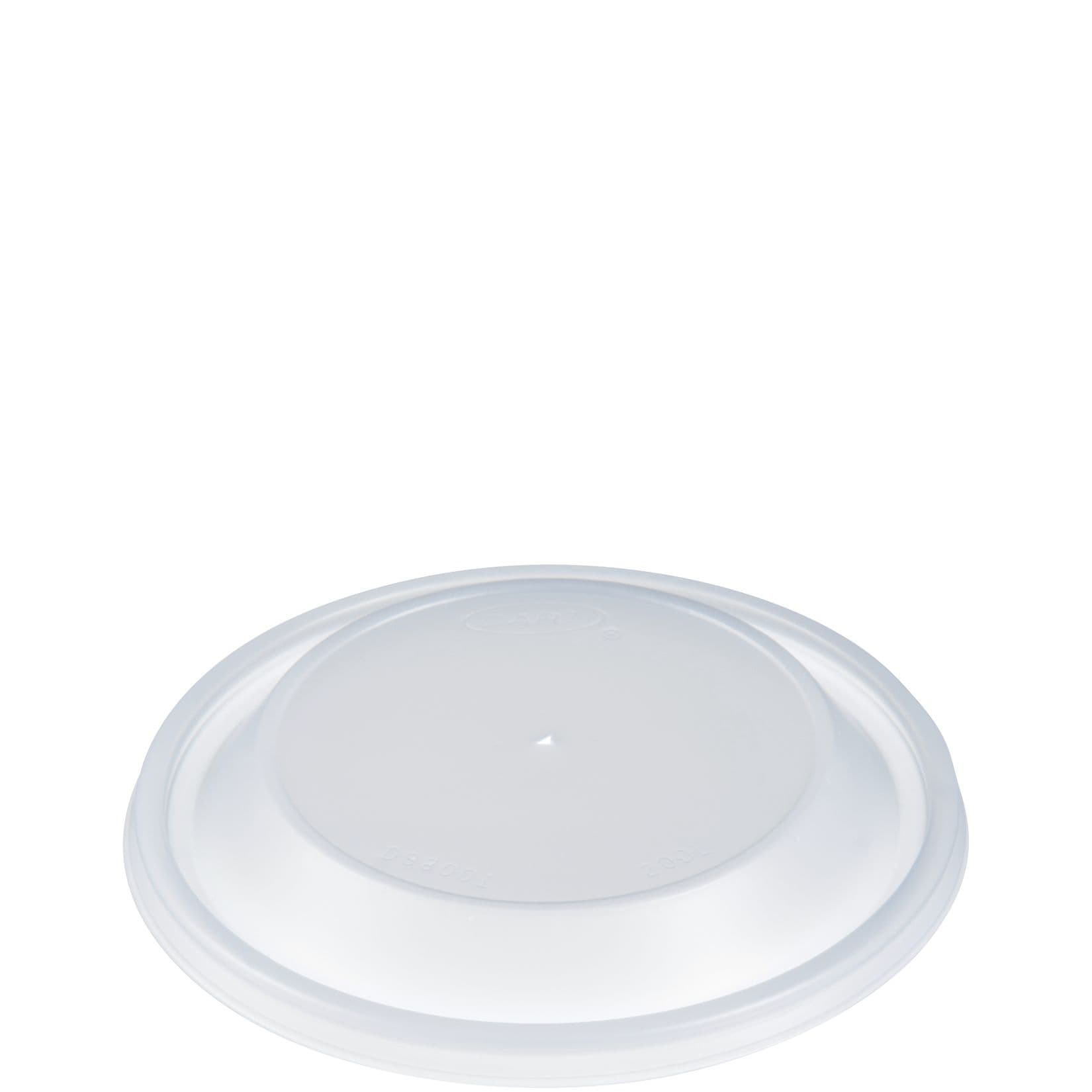 Dart® Lid Dome 4.3 IN HIPS Translucent For 20 OZ Cup No Hole Vented 100 Count/Pack 10 Packs/Case 1000 Count/Case
