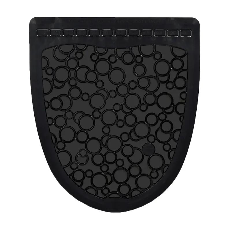 P-Shield Urinal Mat Black Santoprene 6/Case