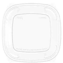 Dart® PresentaBowls Pro® Lid Dome 8.5X8.5X1.04 IN 1 Compartment PET Clear For 24-32-48-64 OZ Bowl 63 Count/Pack 4 Packs/Case