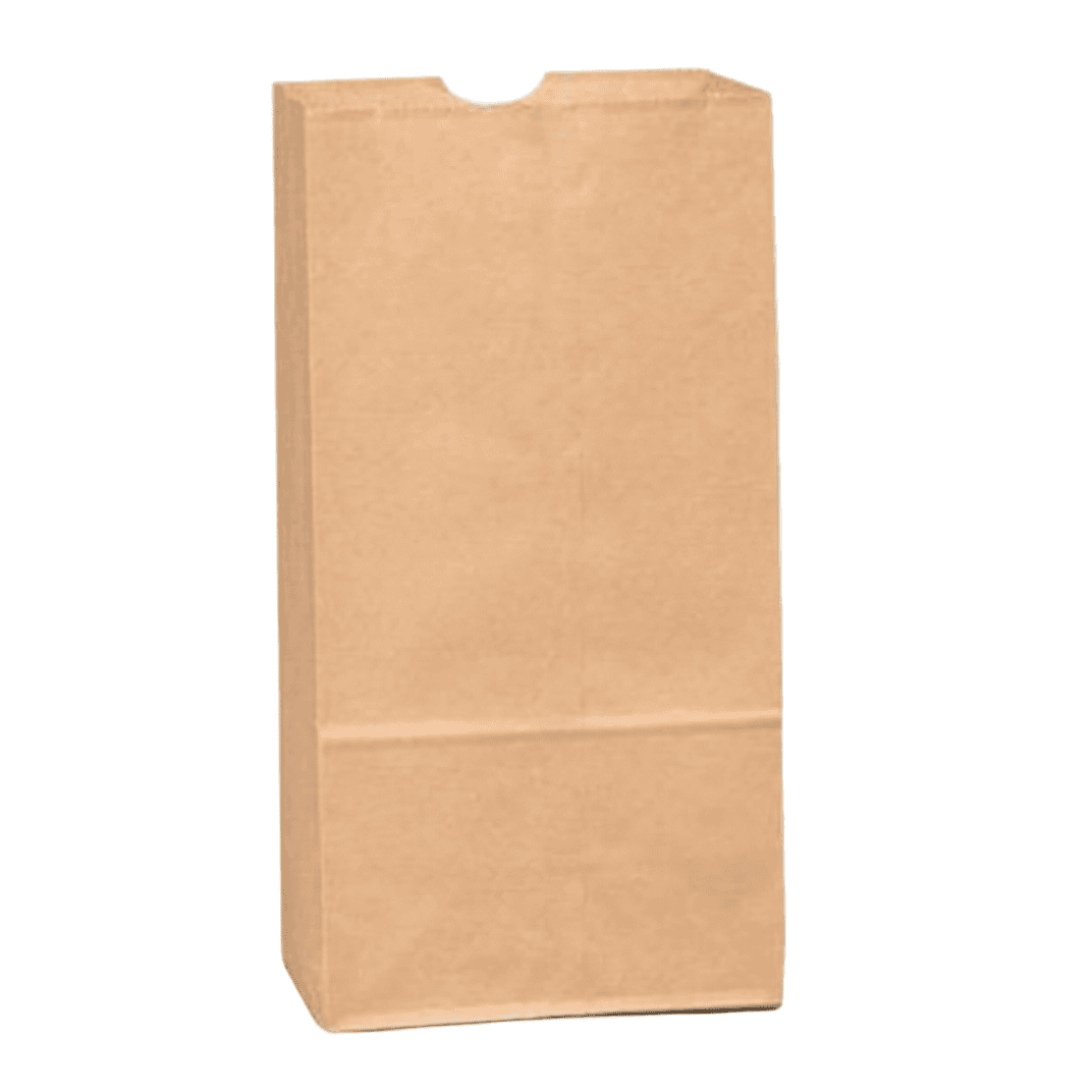 Duro® Bag 9.75X5X3 IN 4 LB Virgin Paper 52# Extra Heavy Kraft With Self-Opening (SOS) Closure 400/Bundle