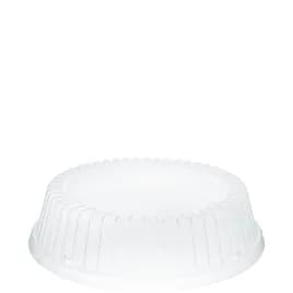 Dart® Lid Dome 2.2 IN 1 Compartment OPS Clear Round For Plate Unhinged 125 Count/Pack 4 Packs/Case 500 Count/Case