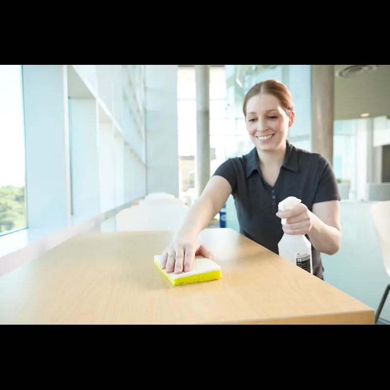 Scotch-Brite™ 63 Scrub Sponge 6.1X3.6X0.7 IN Light Duty Cellulose White Rectangle Dishwasher Safe 20/Case