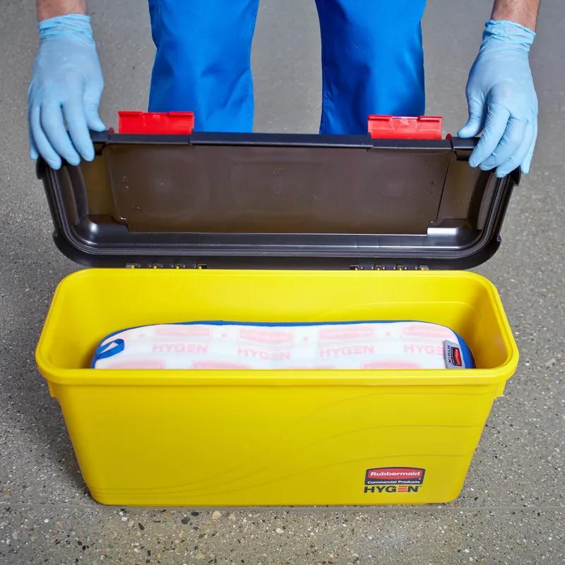 Hygen™ Mop Bucket Resin Yellow Charging 1/Each