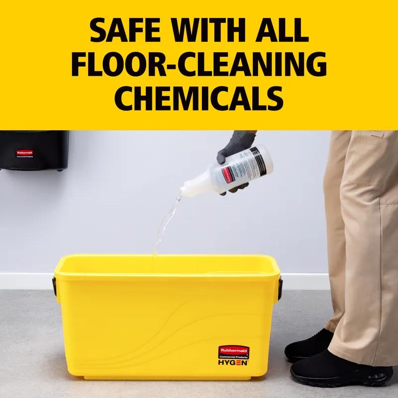 Hygen™ Mop Bucket Resin Yellow Charging 1/Each