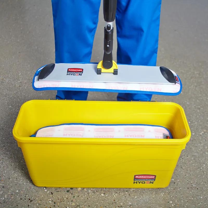 Hygen™ Mop Bucket Resin Yellow Charging 1/Each
