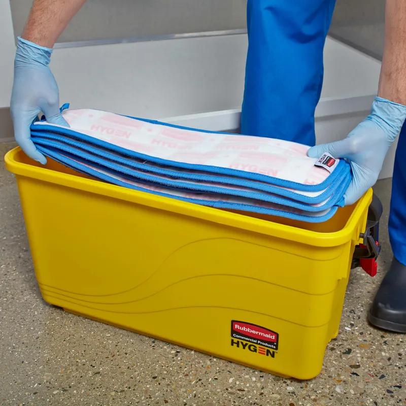 Hygen™ Mop Bucket Resin Yellow Charging 1/Each