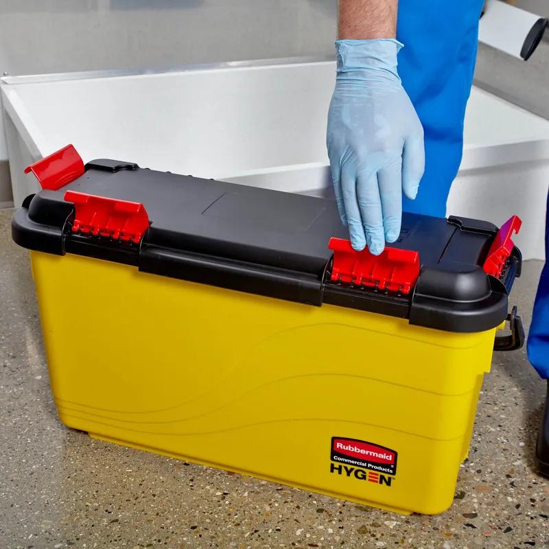 Hygen™ Mop Bucket Resin Yellow Charging 1/Each
