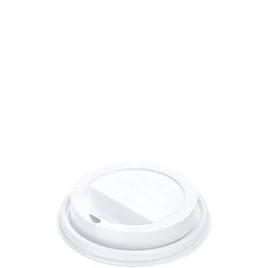 Solo® Traveler® Lid Dome 3.695X0.73 IN PP White For 10-24 OZ Hot Cup Microwave Safe 950/Case