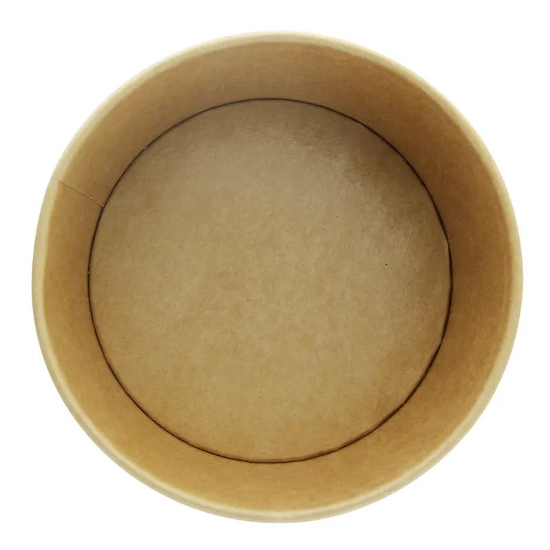 Bucket & Tub 30 OZ Paper Kraft Round Freezer Safe Microwave Safe 45 Count/Pack 8 Packs/Case 360 Count/Case