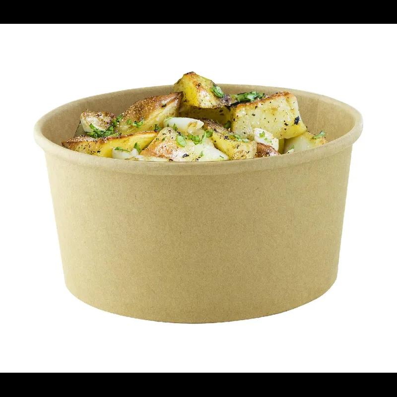 Bucket & Tub 30 OZ Paper Kraft Round Freezer Safe Microwave Safe 45 Count/Pack 8 Packs/Case 360 Count/Case