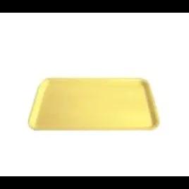 8S Meat Tray 10.25X8.25X0.5 IN Polystyrene Foam Shallow Yellow Rectangle 500/Bundle