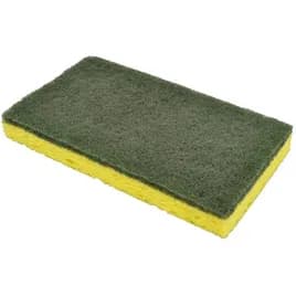 Scrub Sponge 6X3.38X0.75 IN Medium Duty Cellulose Yellow Green 20/Case