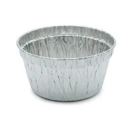 Victoria Bay Souffle & Portion Cup 4 OZ Aluminum Silver Round 1000/Case