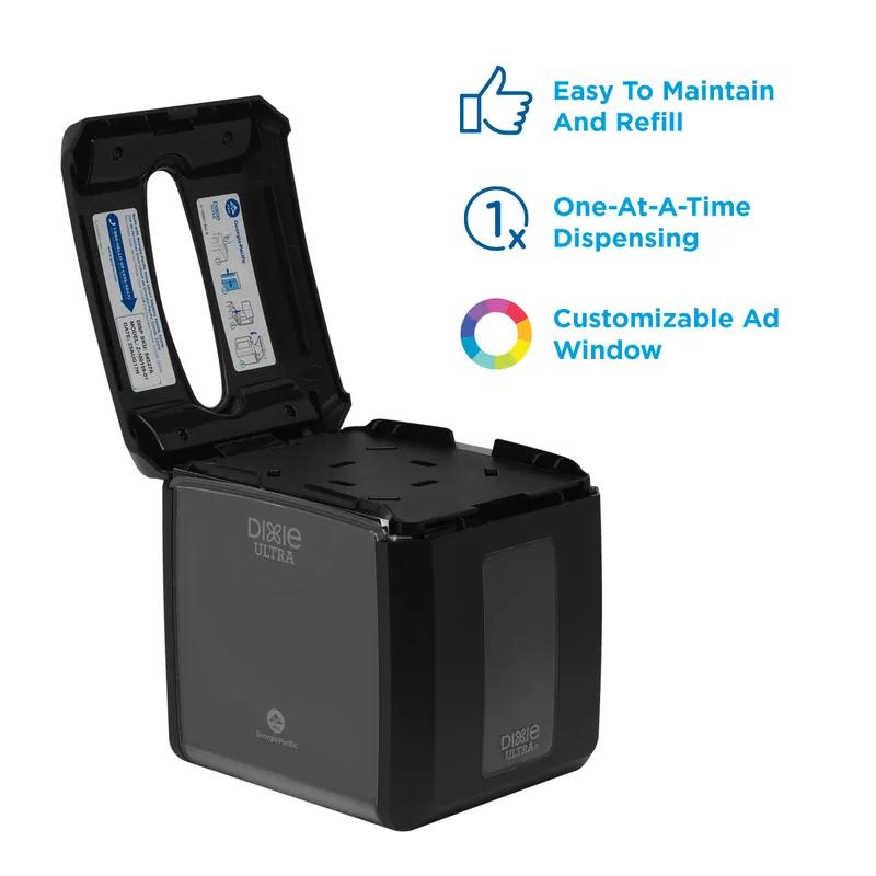 Dixie® Ultra Napkin Dispenser 7.5X5.86X7.20 IN Black 1/Each
