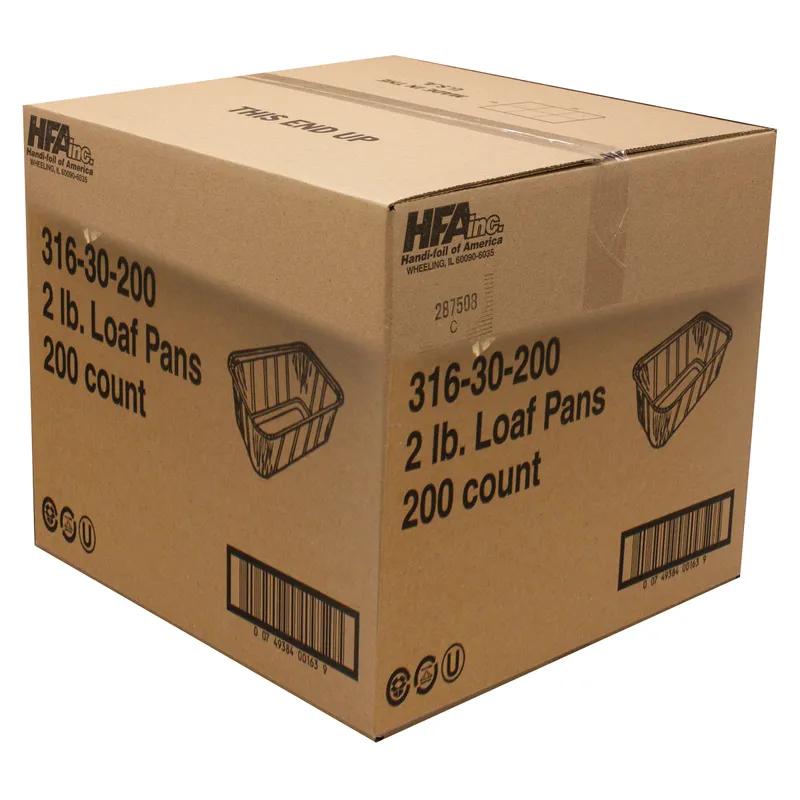 Bread & Loaf Pan 32 OZ Aluminum Silver 200/Case