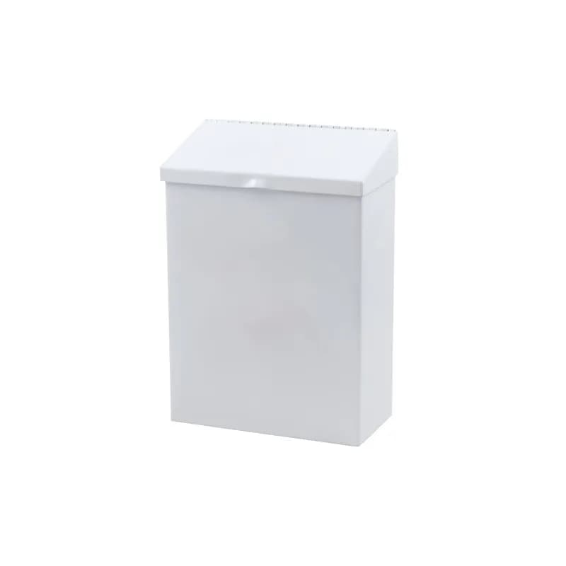 Health Gards® Menstrual Care Disposal Receptacle White Metal Surface Mount 1/Each