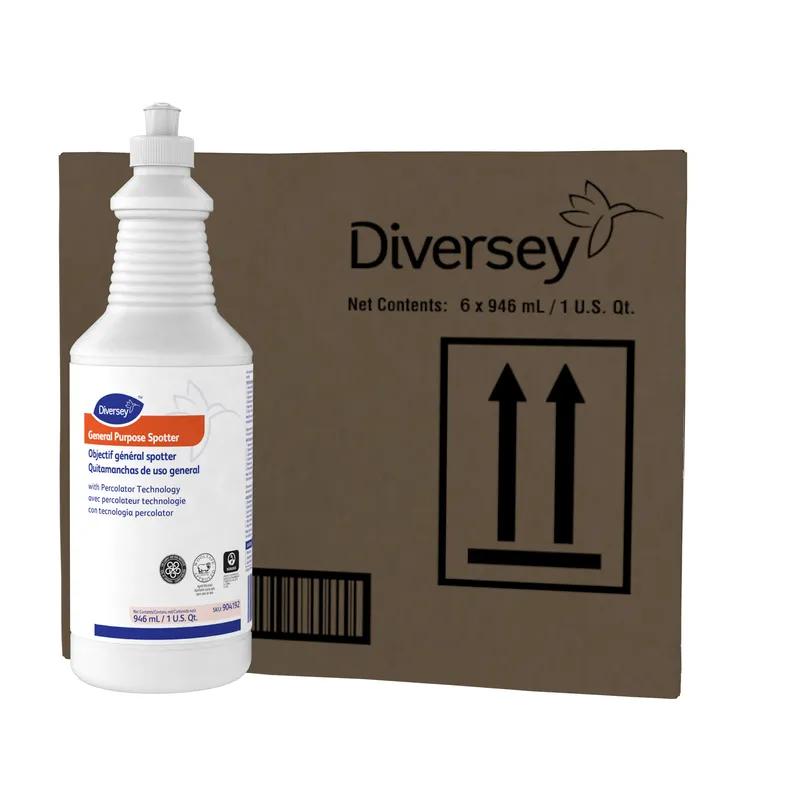 Diversey Spot Remover 32 FLOZ Liquid RTU Hydrogen Peroxide Water-Based 6/Case