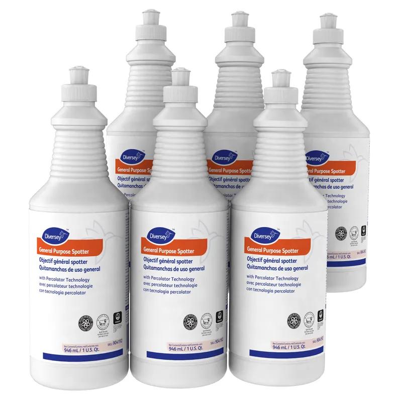 Diversey Spot Remover 32 FLOZ Liquid RTU Hydrogen Peroxide Water-Based 6/Case