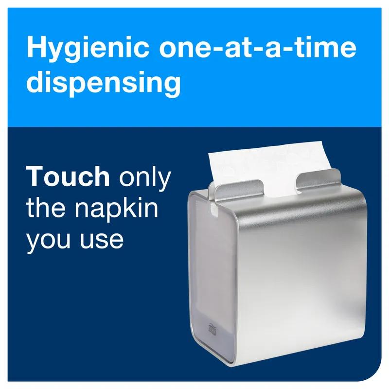 Tork Xpressnap® N4 Napkin Dispenser 5.91X7.1X8.23 IN Silver Metal Tabletop 1/Each