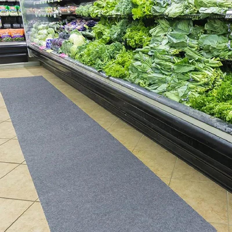 Sure Grip® Floor Mat 34IN X100FT Gray Rubber Adhesive With Adhesive Backing Fast Drying 1/Each