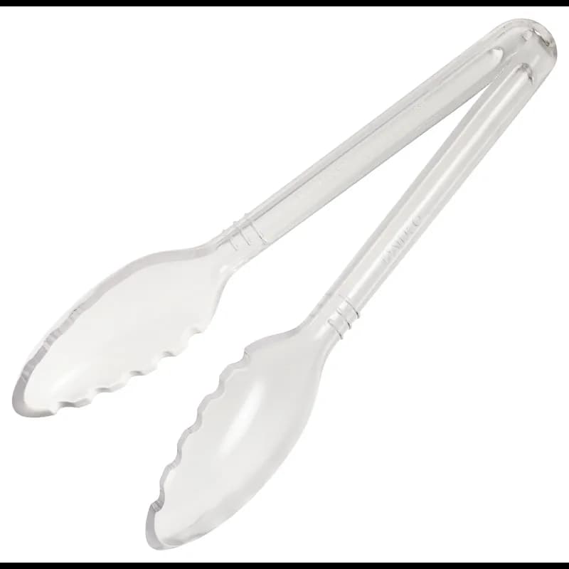 Curv Serving Tongs 9X3.5X2.125 IN Plastic Clear Curved 1/Each