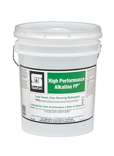 High Performance Alkaline FP Mild Scent Food Processing Detergent Cleaner 5 GAL Food Contact Alkaline 1/Pail