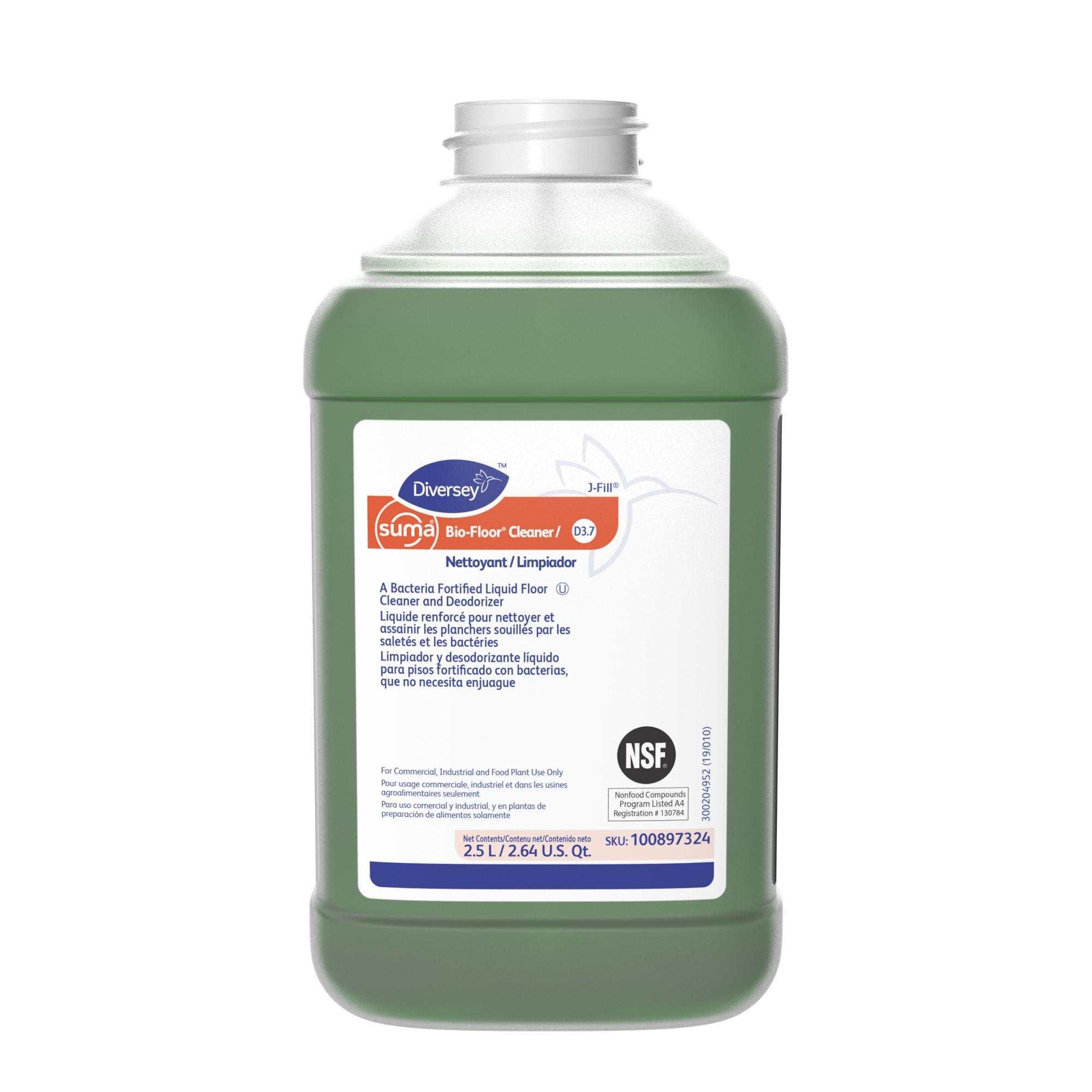 Suma® Bio-Floor® Floor Cleaner 2.5 L Concentrate Bacteria Fortified 2/Case