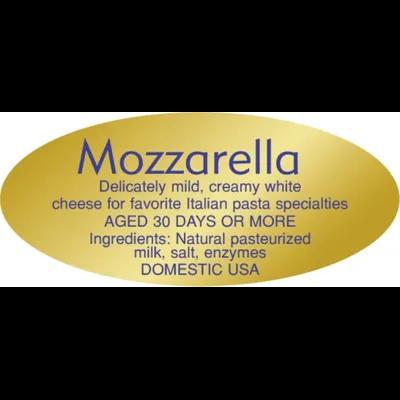 Mozzarella Label Foil 500/Roll