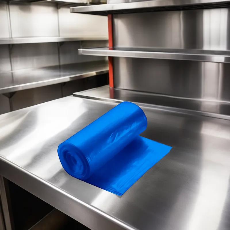 Can Liner 40X46 IN 45 GAL Blue Plastic 1.5MIL 100/Case