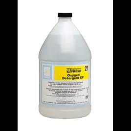 Clothesline Fresh® Oxygen Detergent EP 21 Unscented Laundry Detergent 1 GAL Acidic Liquid Oxygenated 4/Case