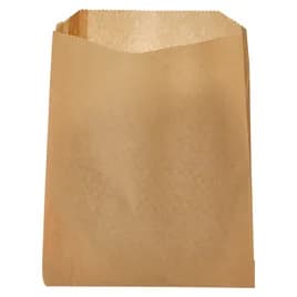 Sandwich Pastry Bag 6.5X1X8 IN Dry Wax Paper Kraft Gusset 2000/Case
