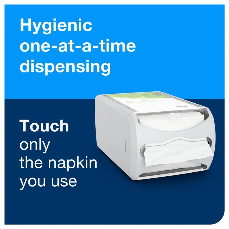 Tork Xpressnap® Napkin Dispenser 12.1X7.5X5.7 IN Gray Plastic Countertop 1/Each