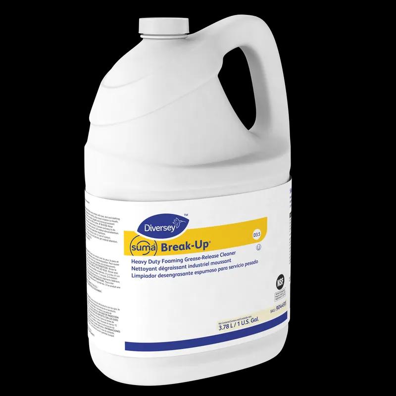 Suma® Break-Up® Degreaser 1 GAL Multi Surface Heavy Duty Neutral Liquid Concentrate Foam Kosher 4/Case