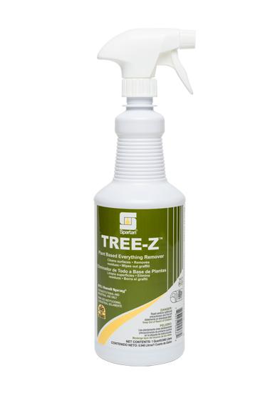 TREE-Z™ Unscented Graffiti Remover 1 QT Multi Surface RTU Bio-Based 12/Case