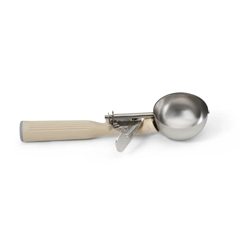 Ice Cream Disher 9.38X2.76X1.57 IN 3.25 OZ Stainless Steel Ivory Color Coded Antimicrobial Dishwasher Safe 1/Each