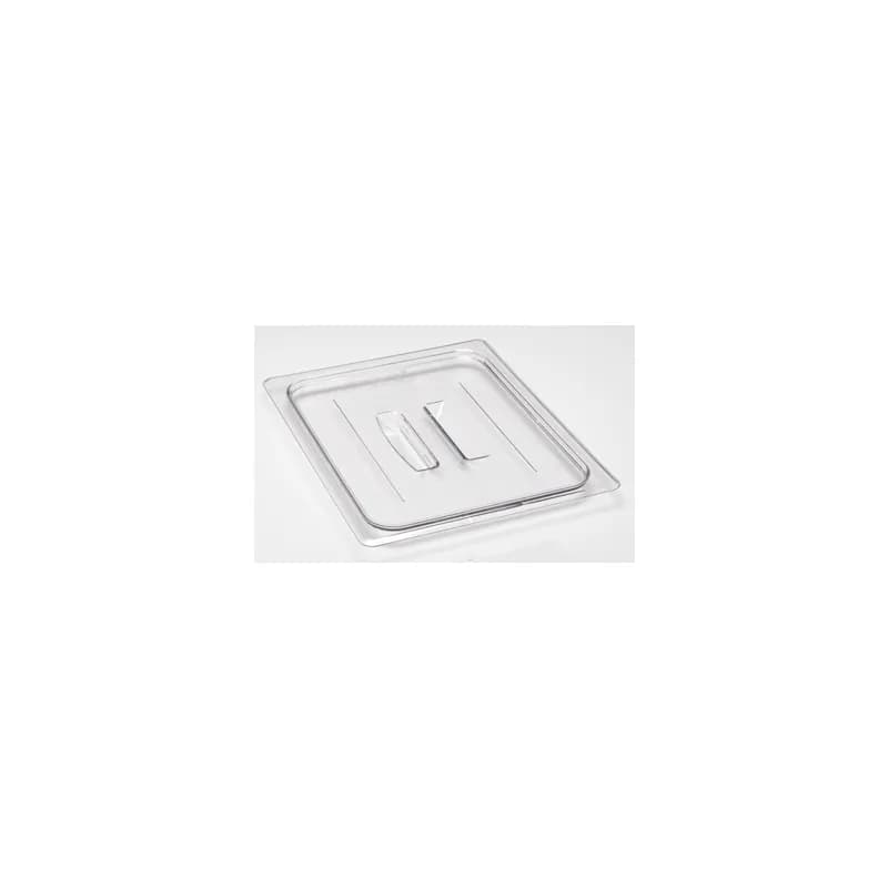Camwear® Food Pan Lid 1/2 13X10 IN Clear Rectangle PC With Handle 1/Each