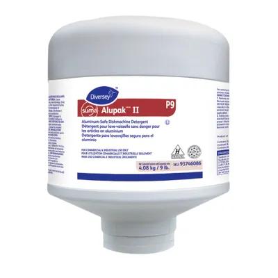 Suma® Alupak Odorless Manual Dish Detergent 9 LB Powder Aluminum Safe Kosher Heavy Duty 4/Case