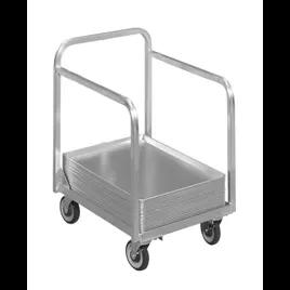 Bun Pan & Dough Box Dolly 27.5X20.5X33.5 IN Aluminum 5 IN Casters 1/Each