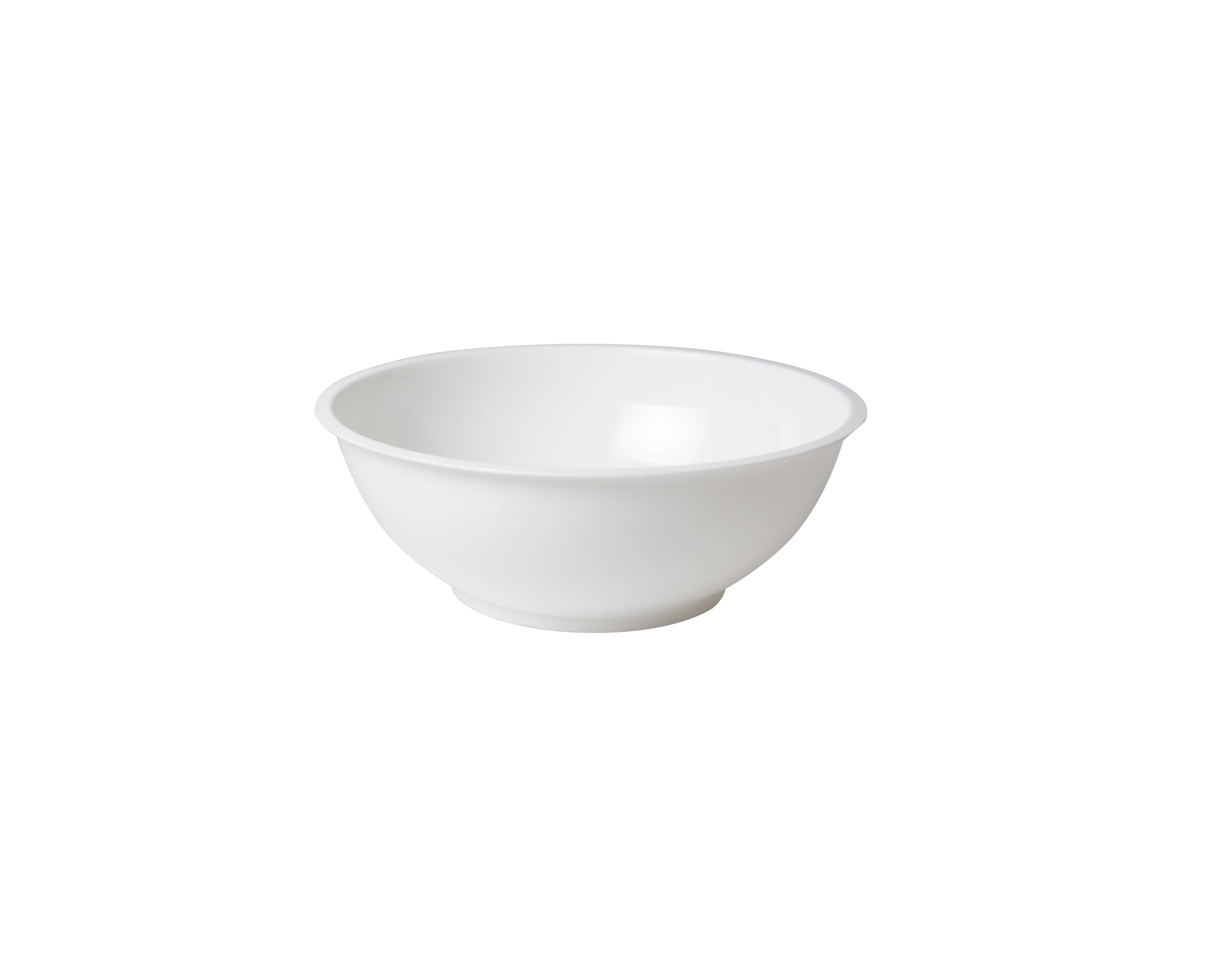 Bowl 80 OZ PP White Round 25/Case