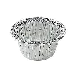 Victoria Bay Sauce Souffle & Portion Cup 2 OZ Aluminum Silver Round 80 Count/Pack 25 Packs/Case 2000 Count/Case
