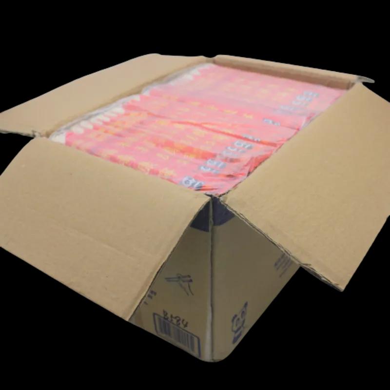 Chopsticks 8.76 IN Bamboo Red Separated With Sleeve 1000/Case