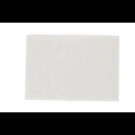 3M 4100 Polishing Pad 14X20 IN White Polyester Fiber 10/Case